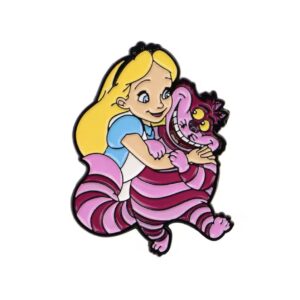 Alicia y gato risón